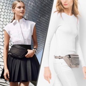 Michael Kors studded fanny pack